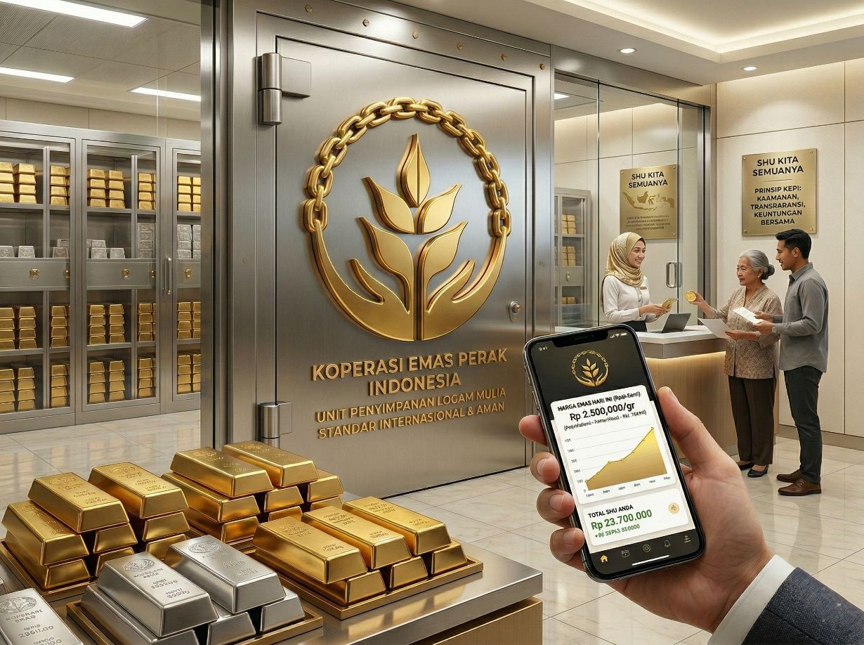 Keamanan Brankas Emas